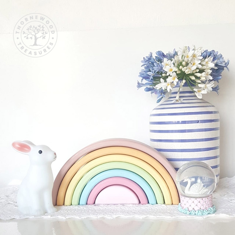 Rainbow Stacker – Small Pastel